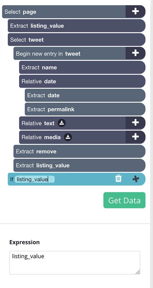 listing value command