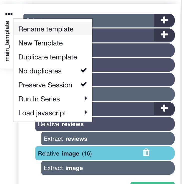 Renaming main template for amazon project