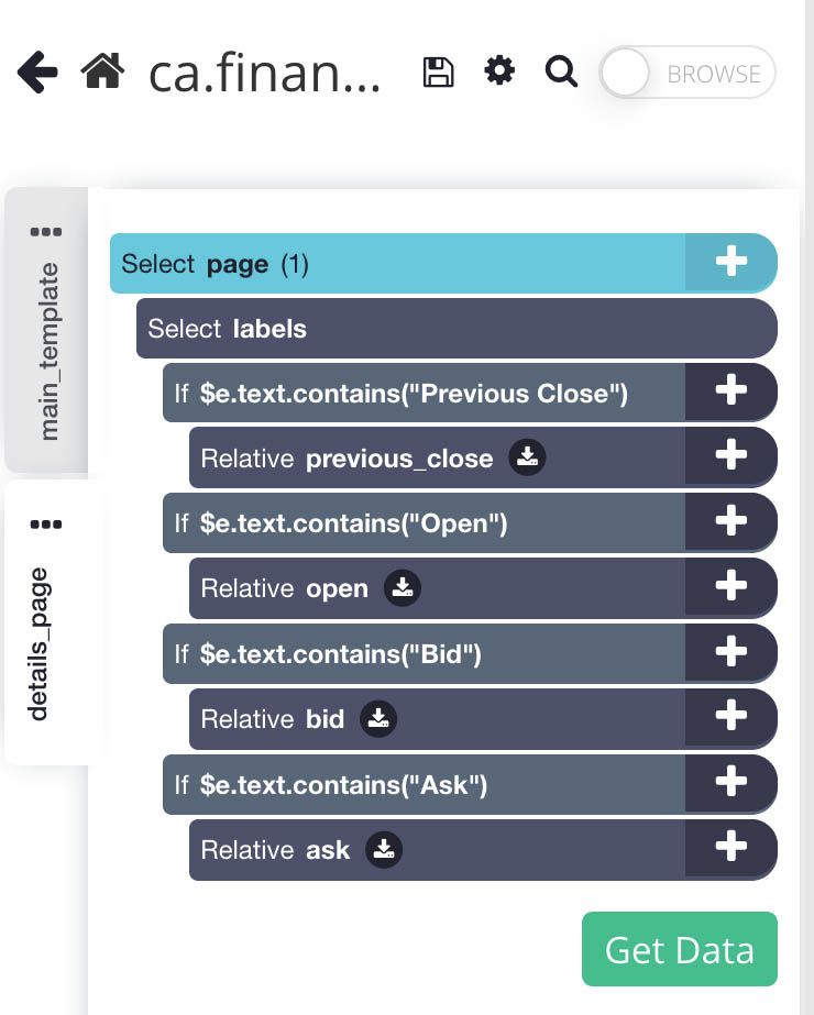 Final web scraping project template