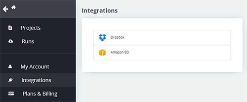 Integrating with dropbox 