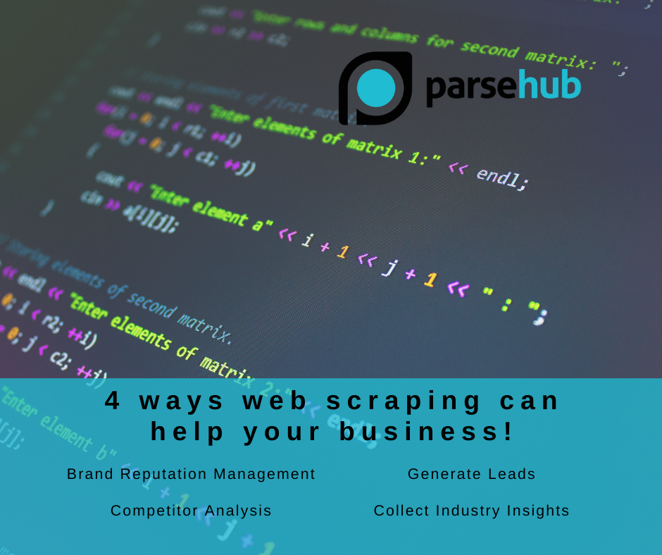 4 ways web scraping can help your business