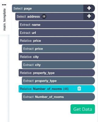 Real estate web scraping project template