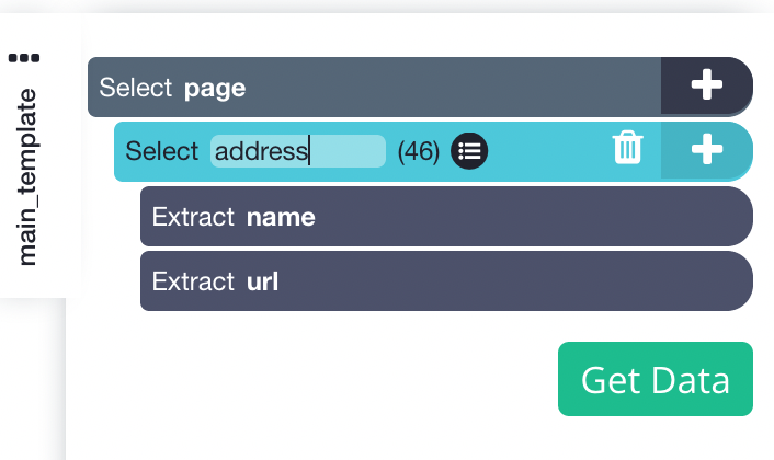 renaming your select command to address