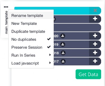 Renaming template to balance sheet