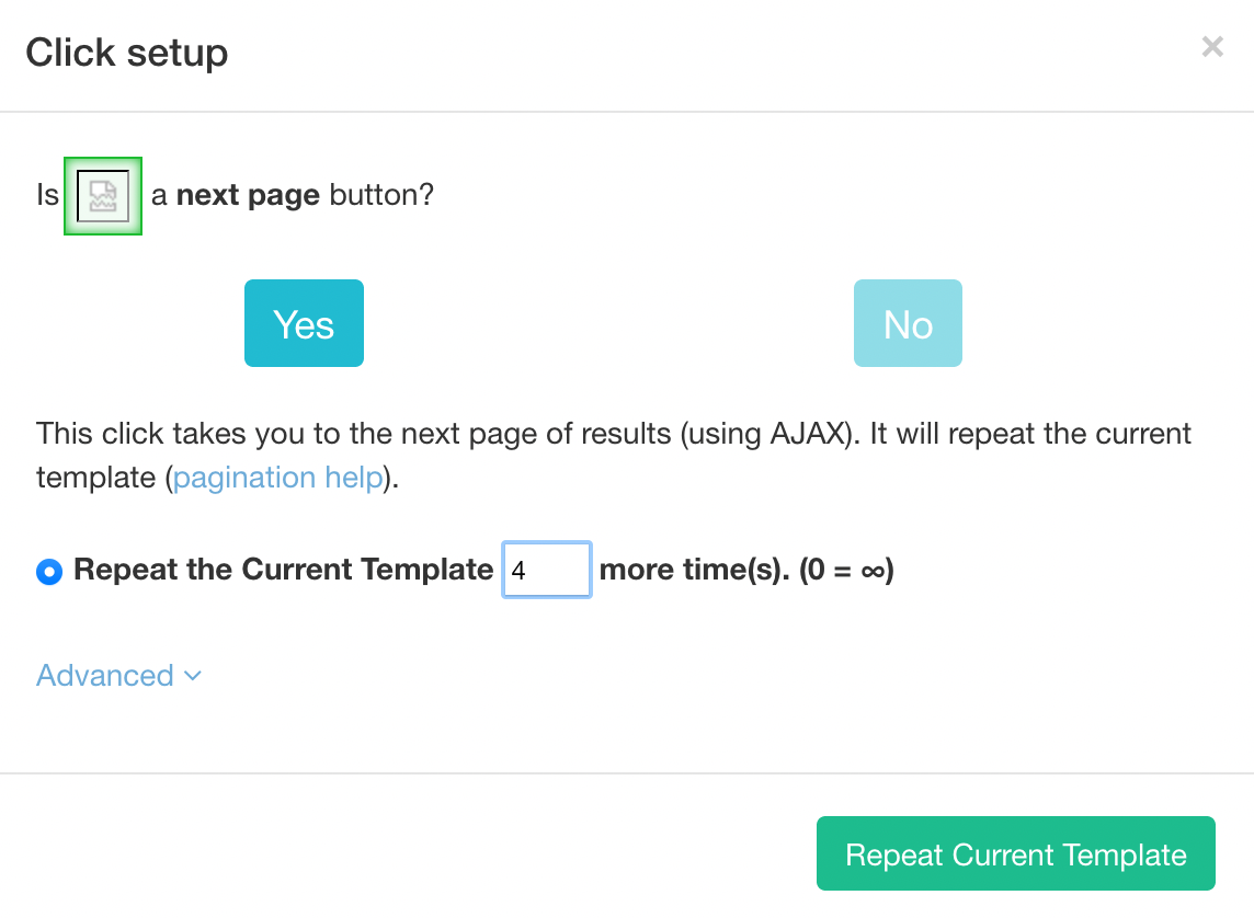 Setting up click comand