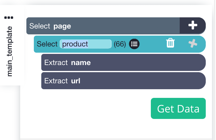 Renaming product select command