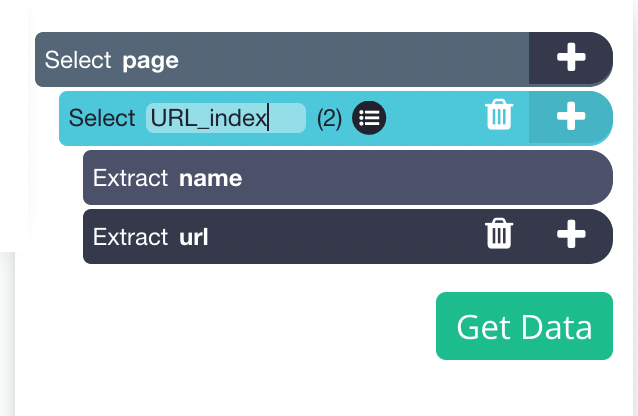 renaming your url selection