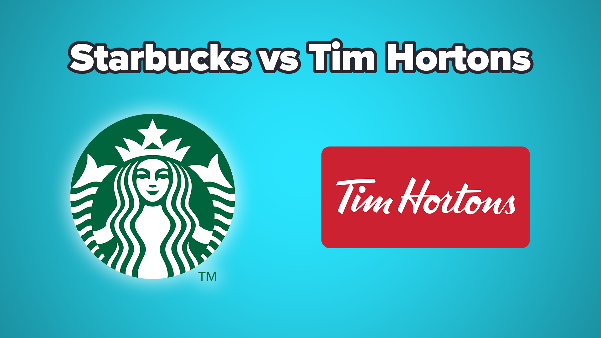 Tims Hortons vs Starbucks - Which is better?