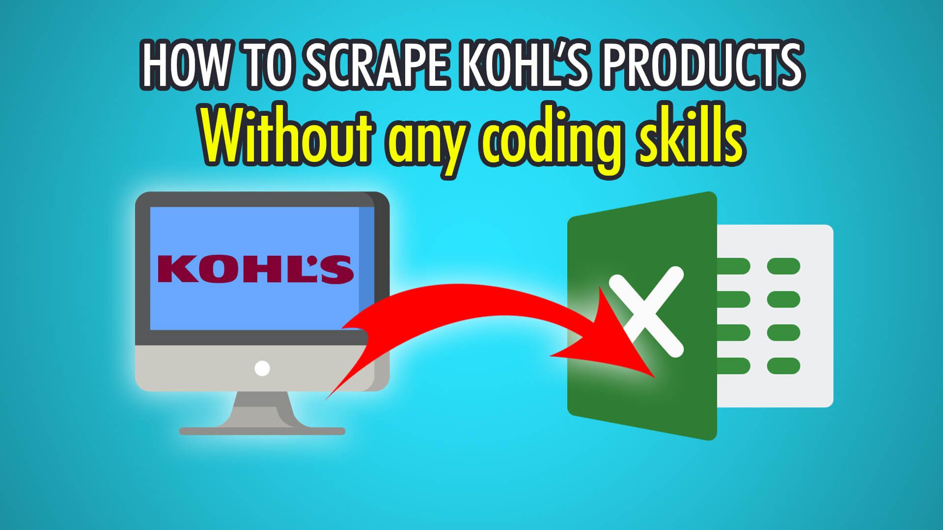 How to Scrape Kohl’s Products