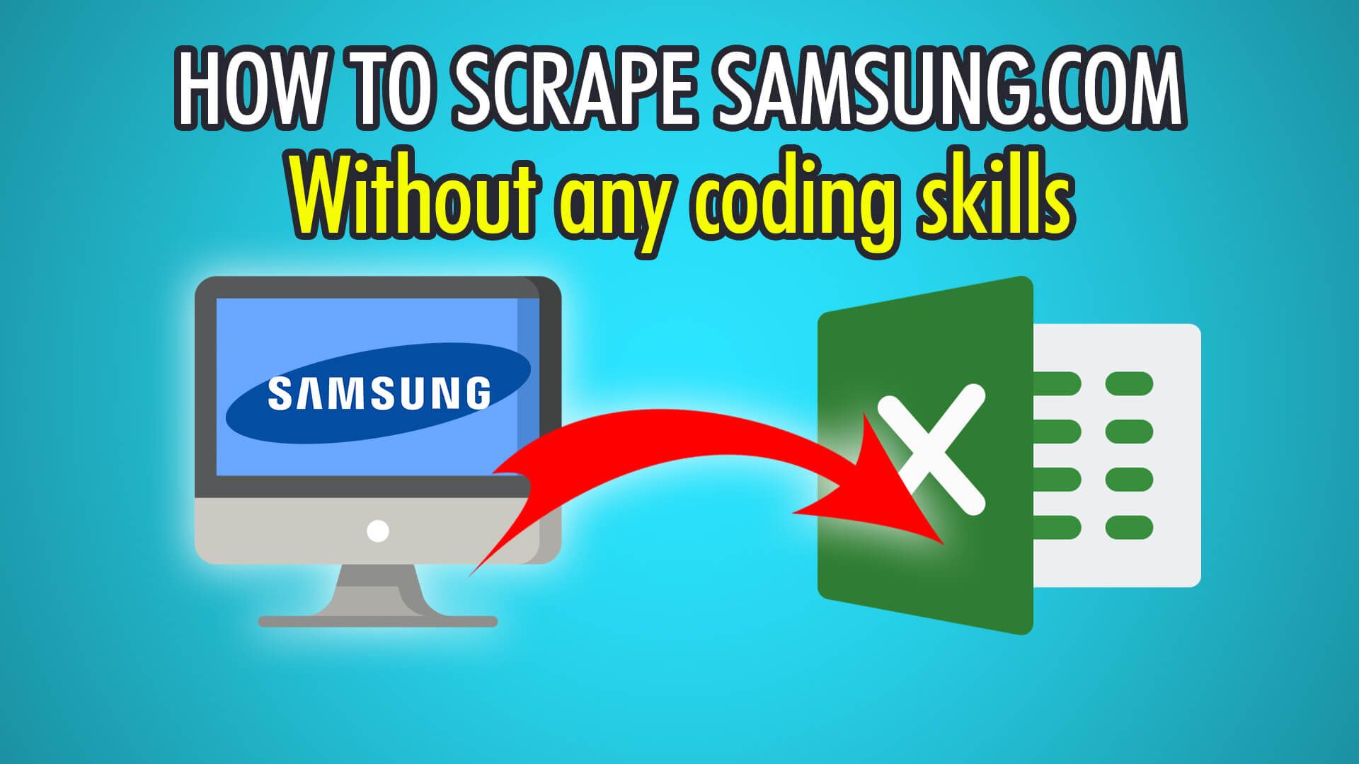 How to Scrape Samsung Products